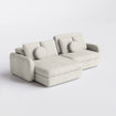 Sofá extensible y reclinable Domini