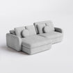 Sofá extensible y reclinable Domini