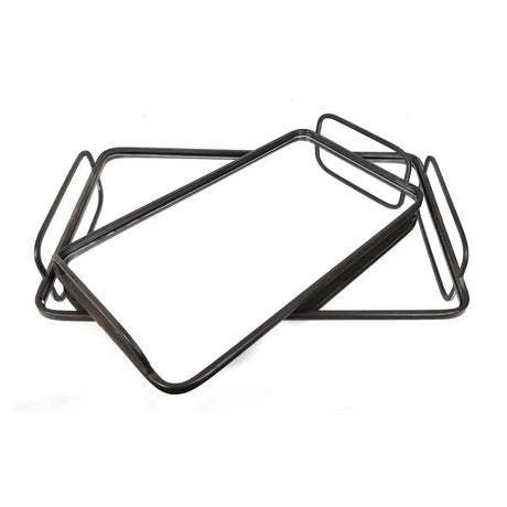 Bandejas Metal Vidrio