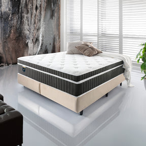 Cama Europea 2 plazas Sognare con somier Eleganza Stock Re Decora