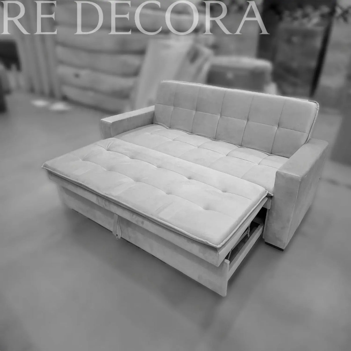 sofa cama 2 cuerpos color gris