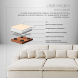 Sofá Moon Reclinable y Extensible