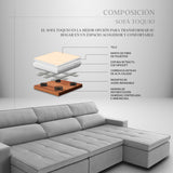 Sofá Extensible y Reclinable Toquio Stock