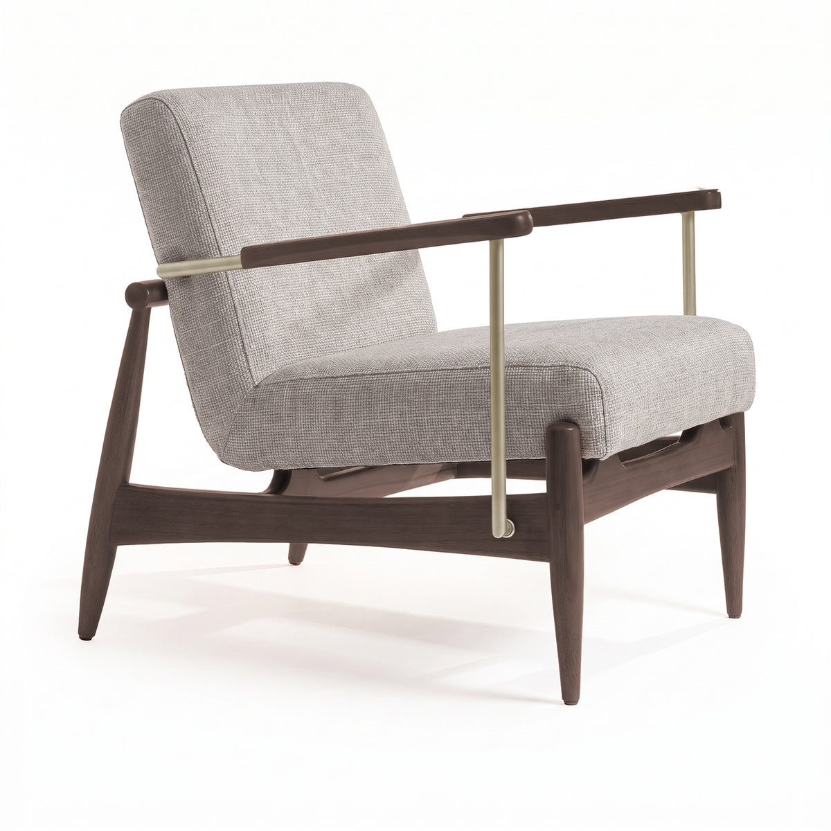Poltrona Toquio BS710 / COR10 / METAL CHAMPAGNE STOCK