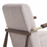 Poltrona Toquio BS710 / COR10 / METAL CHAMPAGNE STOCK