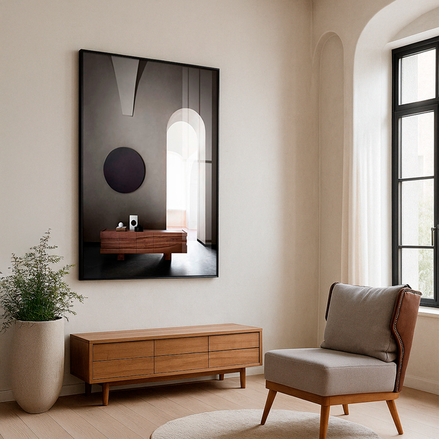 Cuadro moderno / cuadro elegante / cuadro con estilo mediterráneo / cuadro minimalista