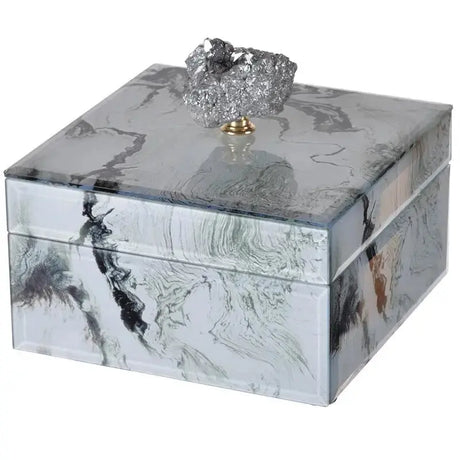 Caja de Joyas Mármol Mediana Re Decora