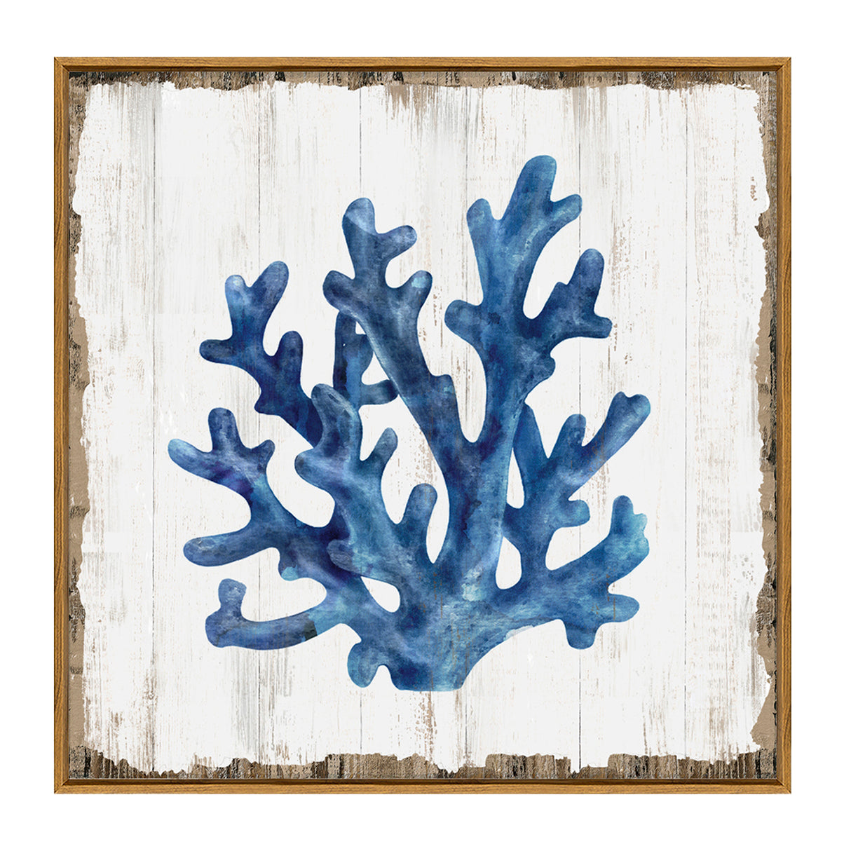 Cuadro Coral Azul