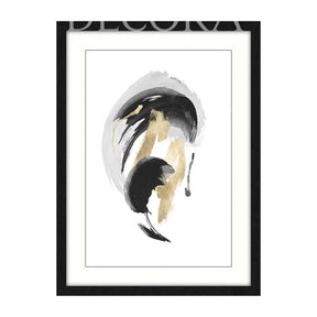 Cuadro Acuarela y Doré Re Decora