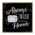Cuadro Always wash your hands