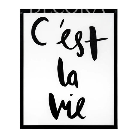 Cuadro Cest la vie 