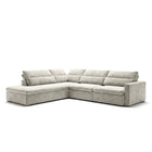 Dublin con Chaise Beige Lado Izquierdo