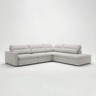 Sofá extensible y reclinable Dublin con Chaise Longue