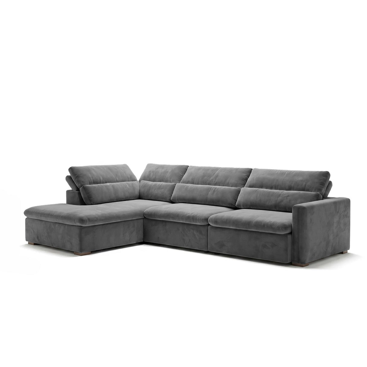 Sofá extensible y reclinable Dublin con Chaise Longue