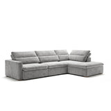 Sofá extensible y reclinable Dublin con Chaise Longue