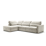 Sofá extensible y reclinable Dublin con Chaise Longue
