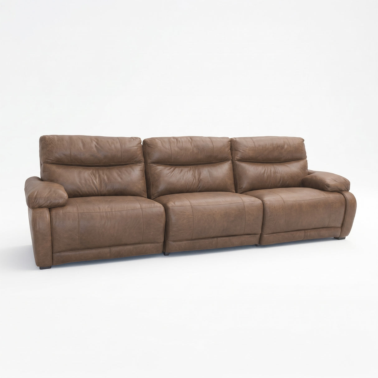 Sofá de Cuero Elbrus Reclinable y Extensible