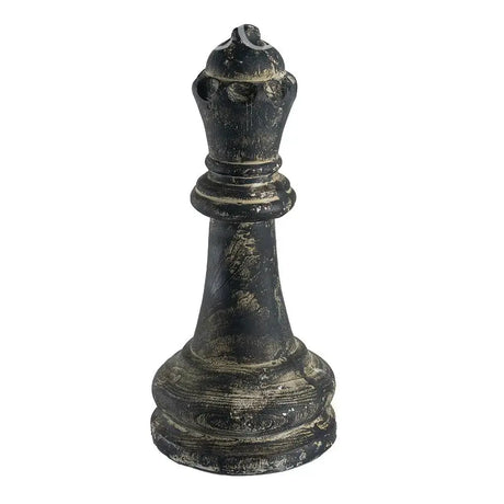 Escultura Ajedrez Reina Black Re Decora
