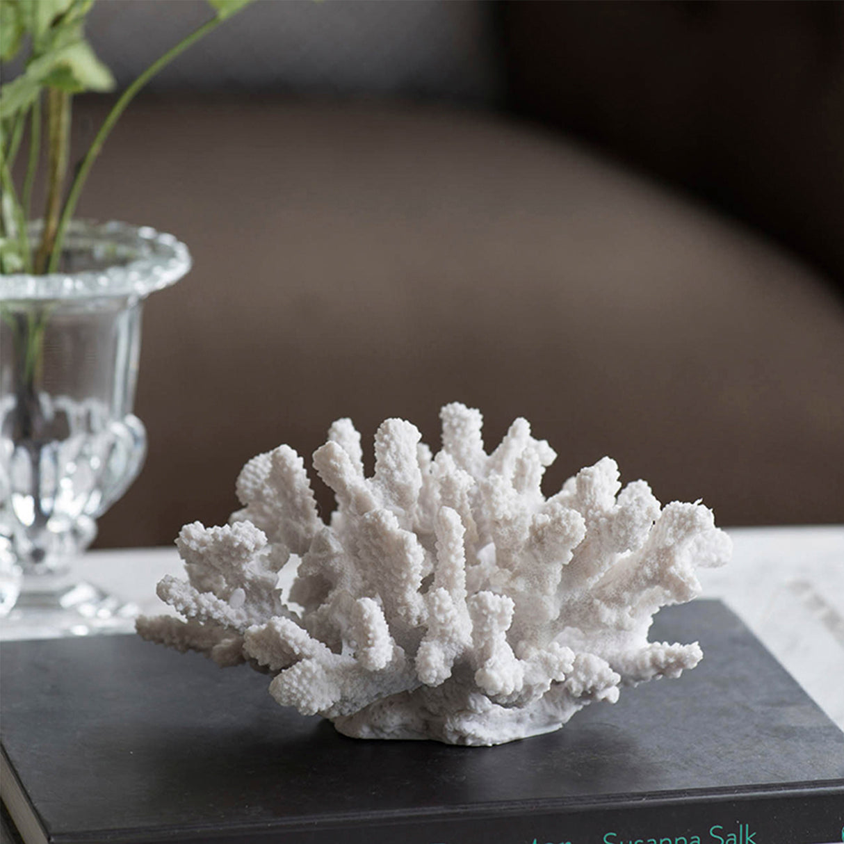 Escultura de Coral Blanco