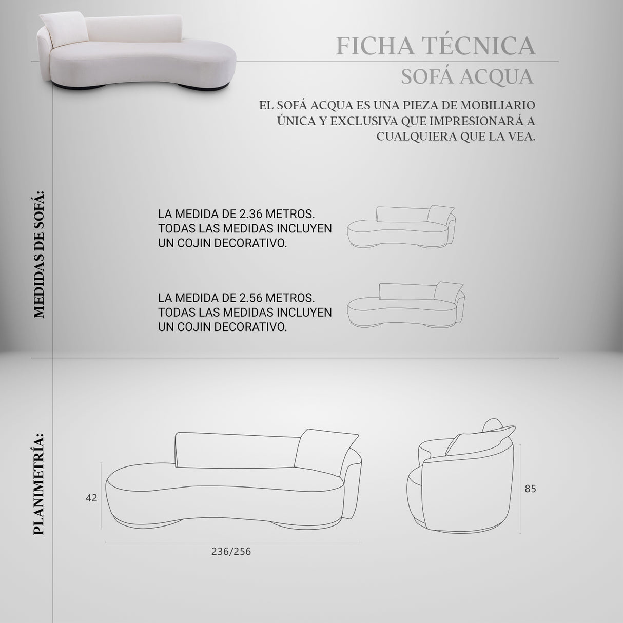 Sofá Acqua