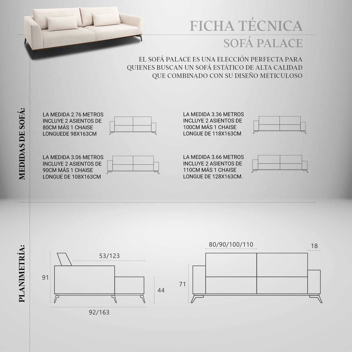 Sofá Palace Single