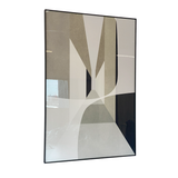 Cuadro Decorativo Mosaico Gris