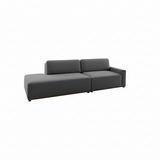 Sofá Piacenza con Pouf