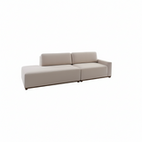 Sofá Piacenza con Pouf