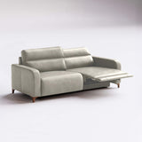 Sofá de Cuero Hush Extensible y Reclinable