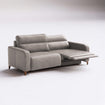 Sofá de Cuero Hush Extensible y Reclinable
