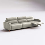 Sofá de Cuero Hush Extensible y Reclinable