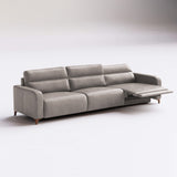 Sofá de Cuero Hush Extensible y Reclinable