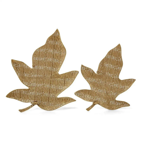 Hojas doradas decorativas "Orla"