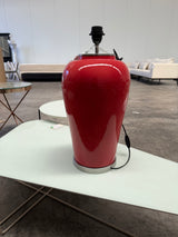 Lámpara de Cerámica Roja Outlet S/CAMBIO NI DEVOLUCIÓN