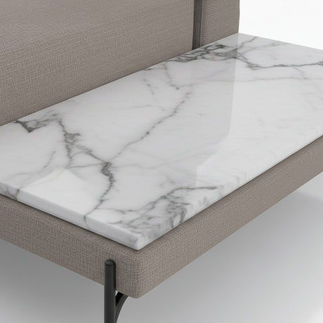 Mesa de mármol para el exterior