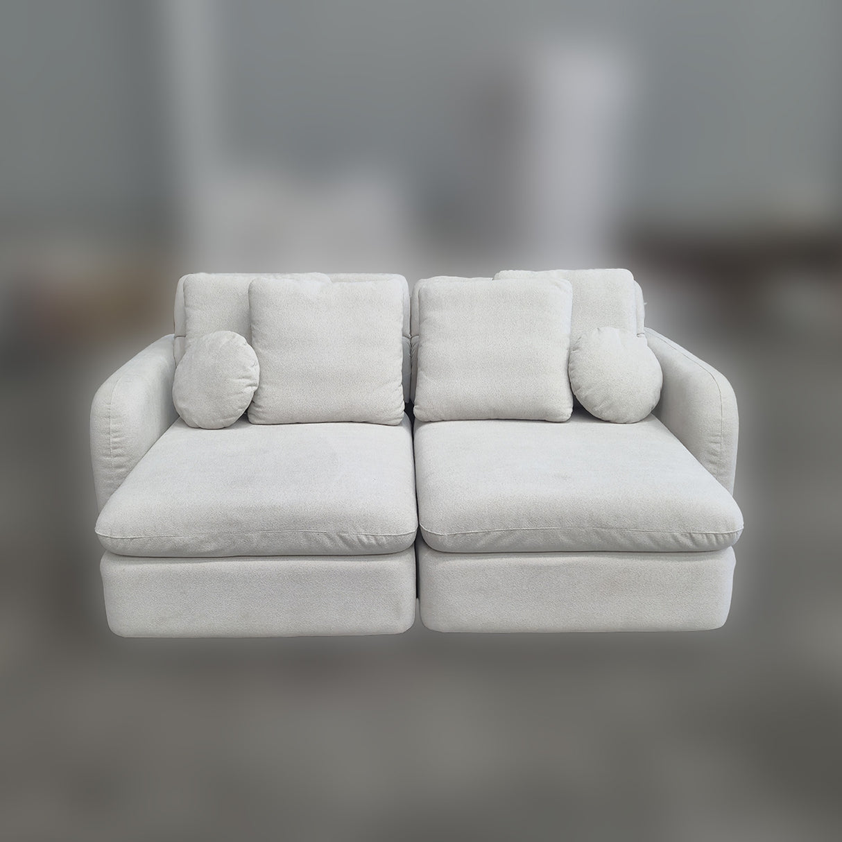 Sofá 2 Cuerpos Domini Tejido 352 - 2.14MTOutlet S/CAMBIO NI DEVOLUCIÓN