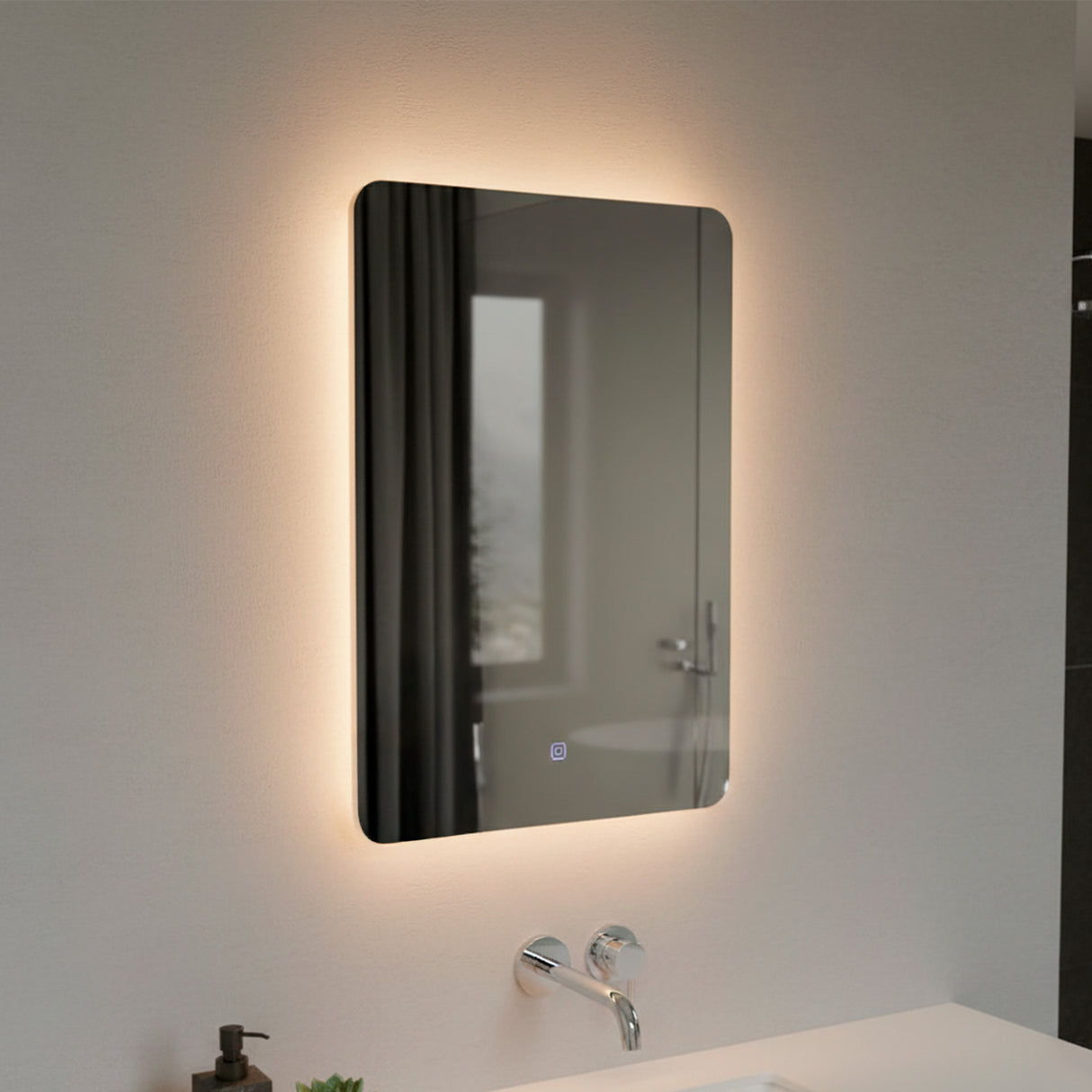 Espejo Led Rectángulo Vertical