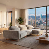 Sofá Laguna con Chaise Curvo
