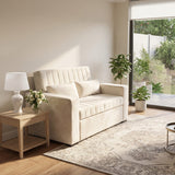 Sofá 2 cuerpos Málaga Tela Beige - 1.30m