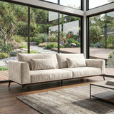 Sofá 2 Cuerpos Palace Single Tela Beige - 1.96m a Confección
