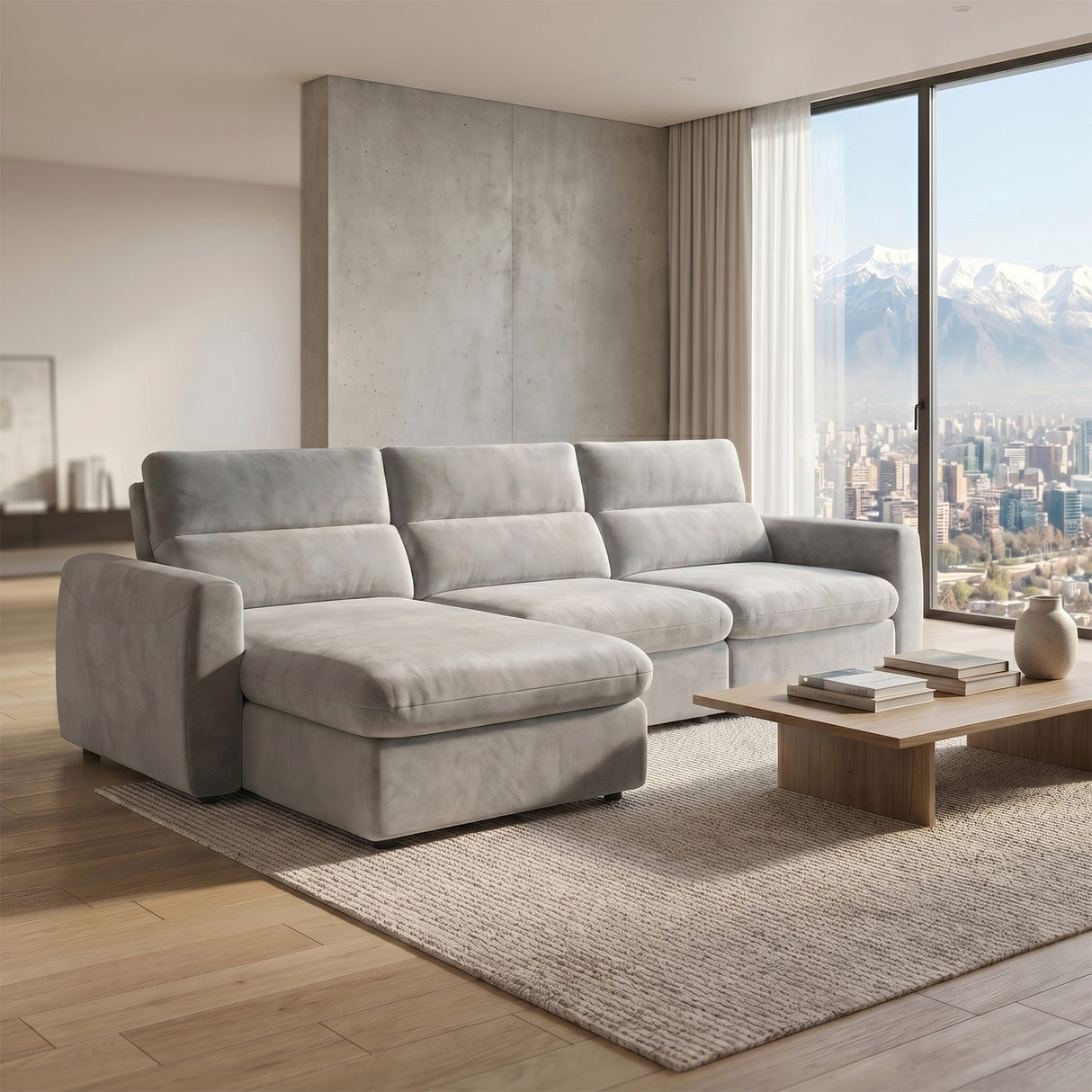 Sofá Extensible y Reclinable Paris Stock