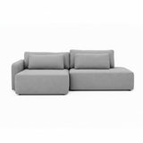 Sofá Extensible Portillo Con Pouf Stock