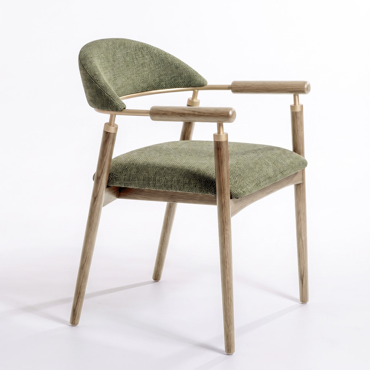 Silla Zara  AB1060 / COR70 / METAL CHAMPAGNE STOCK
