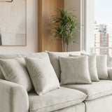 Sofá de 2 cuerpos Atualittá Tela Beige - 2.74M