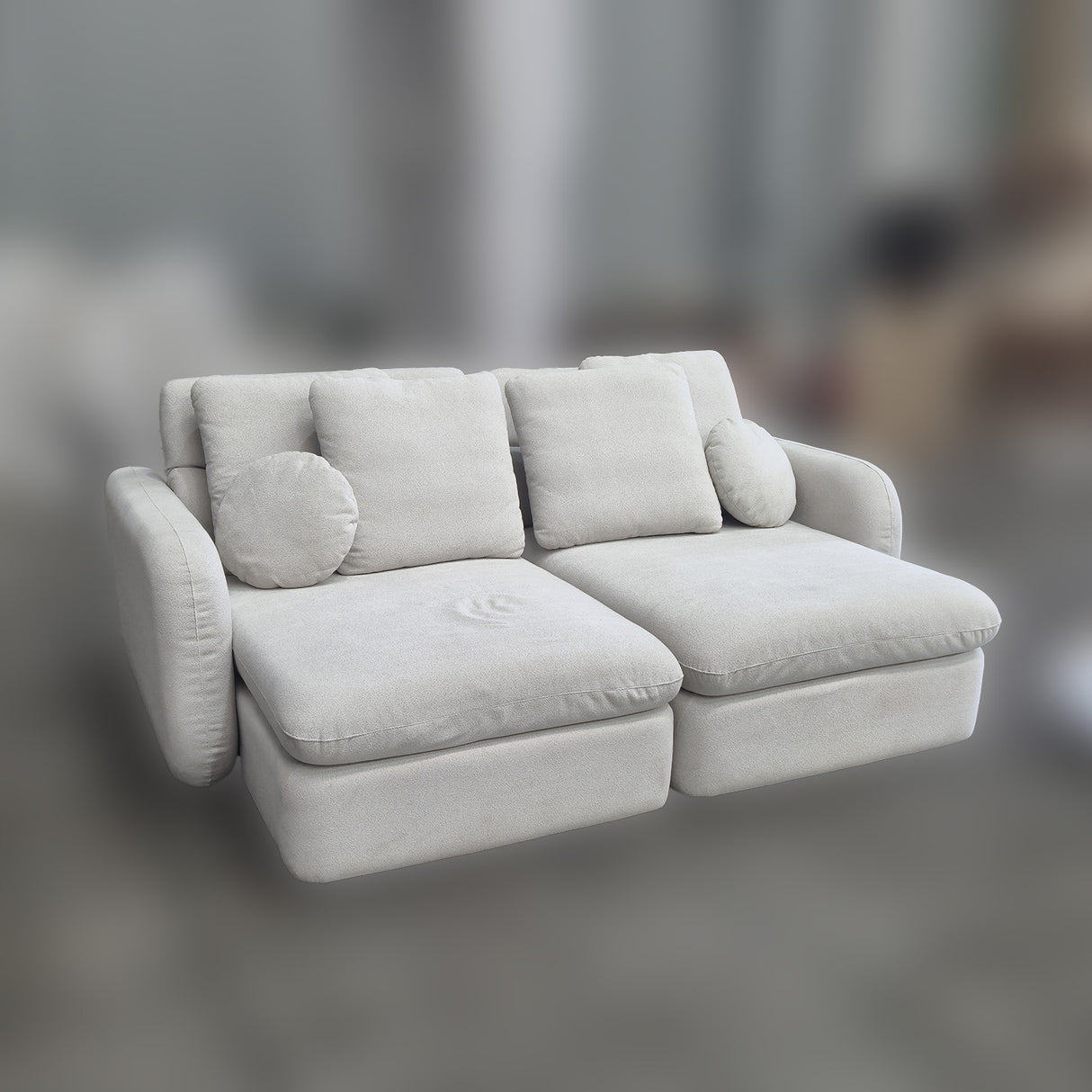Sofá 2 Cuerpos Domini Tejido 352 - 2.14MTOutlet S/CAMBIO NI DEVOLUCIÓN