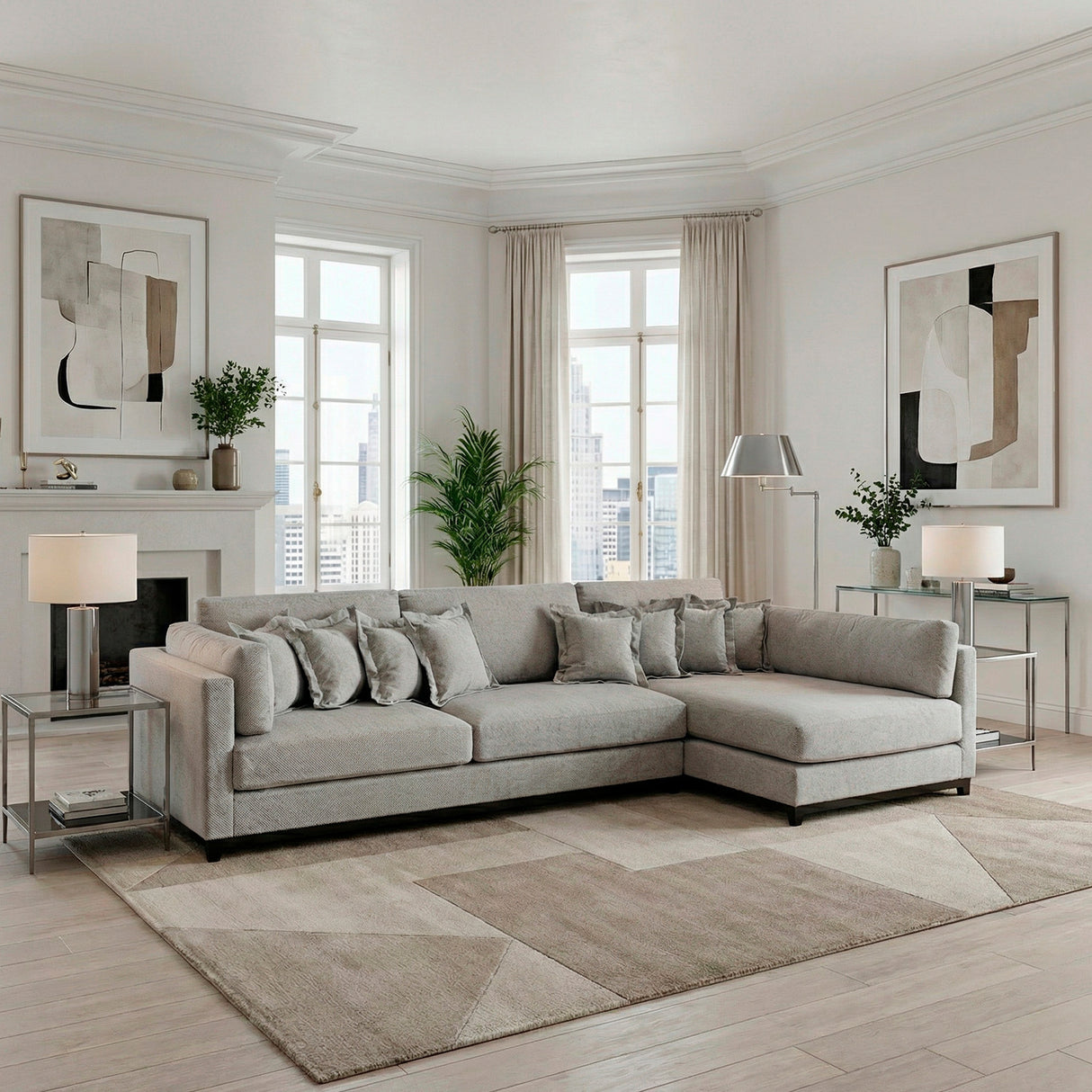 Sofá Liberty con Chaise Longue