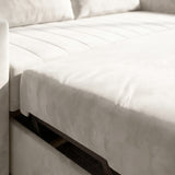 Sofá 2 cuerpos Málaga Tela Beige - 1.50m