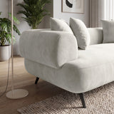 Sofá 2 cuerpos Marolo Tela Beige - 2.20m a Confección