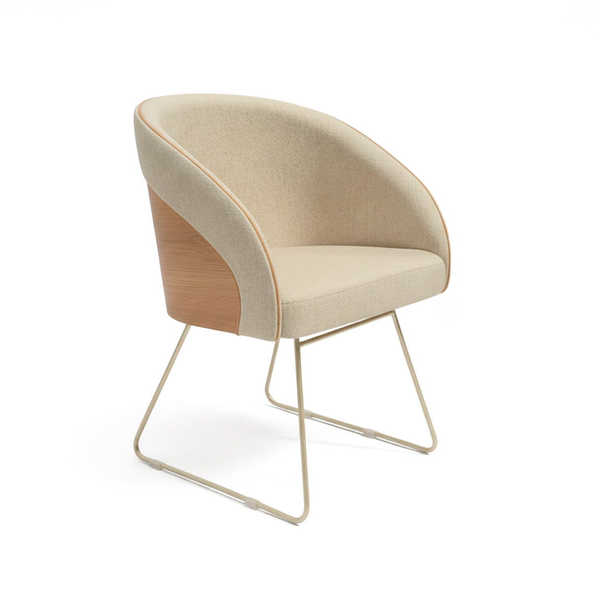 Poltrona Kesia CP. RO. FO. TEC:300 Piccolo Bege 361 Stock