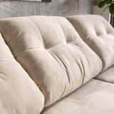 Sofá 3 cuerpos Royalle Tela Beige - 2.90m a Confección